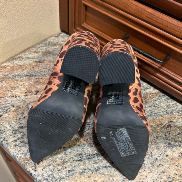 Forever 21 Cheetah Print Ankle Boots - Picture 6 of 9